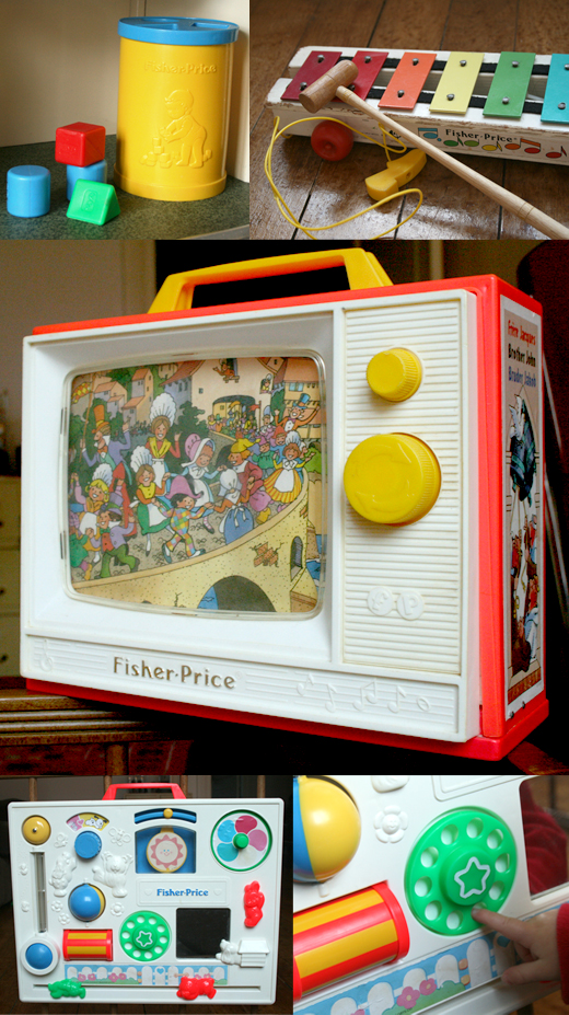 jouets fisher price anciens