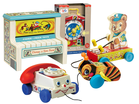 fisher price vintage reedition